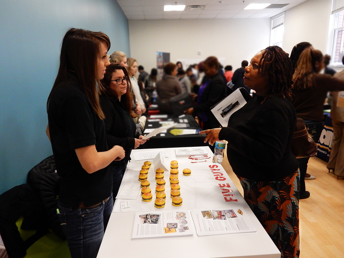 Women Pursue Job Opportunities at Step Up DC Career Fair Calvary